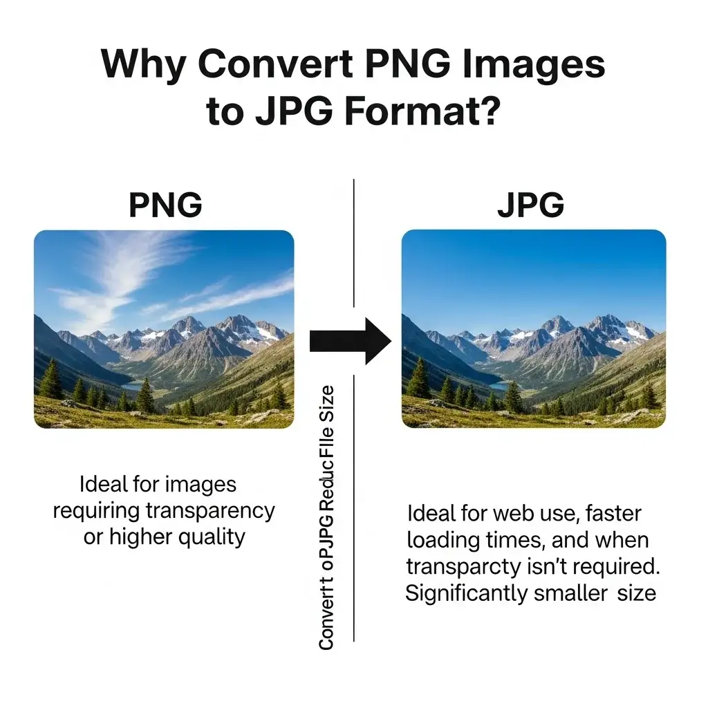 Bulk PNG to JPG Converter