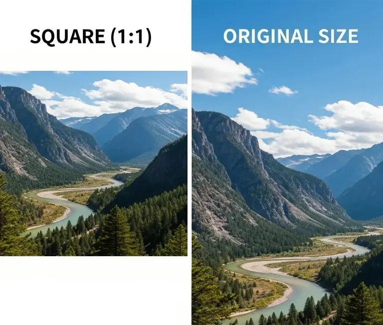 crop image to square